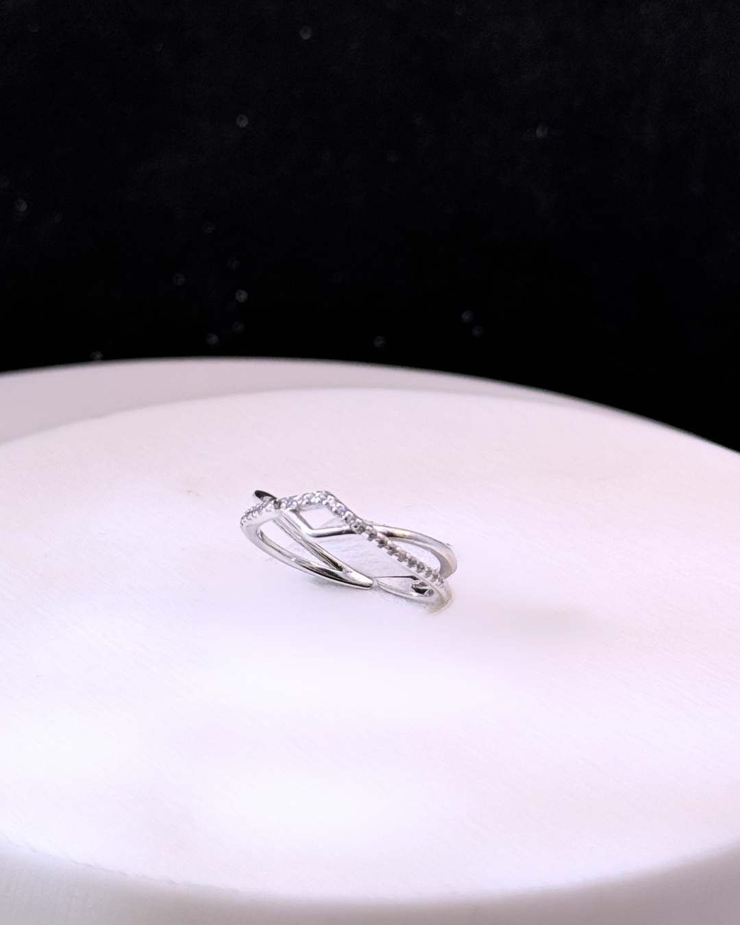 Infinity Twist Ring