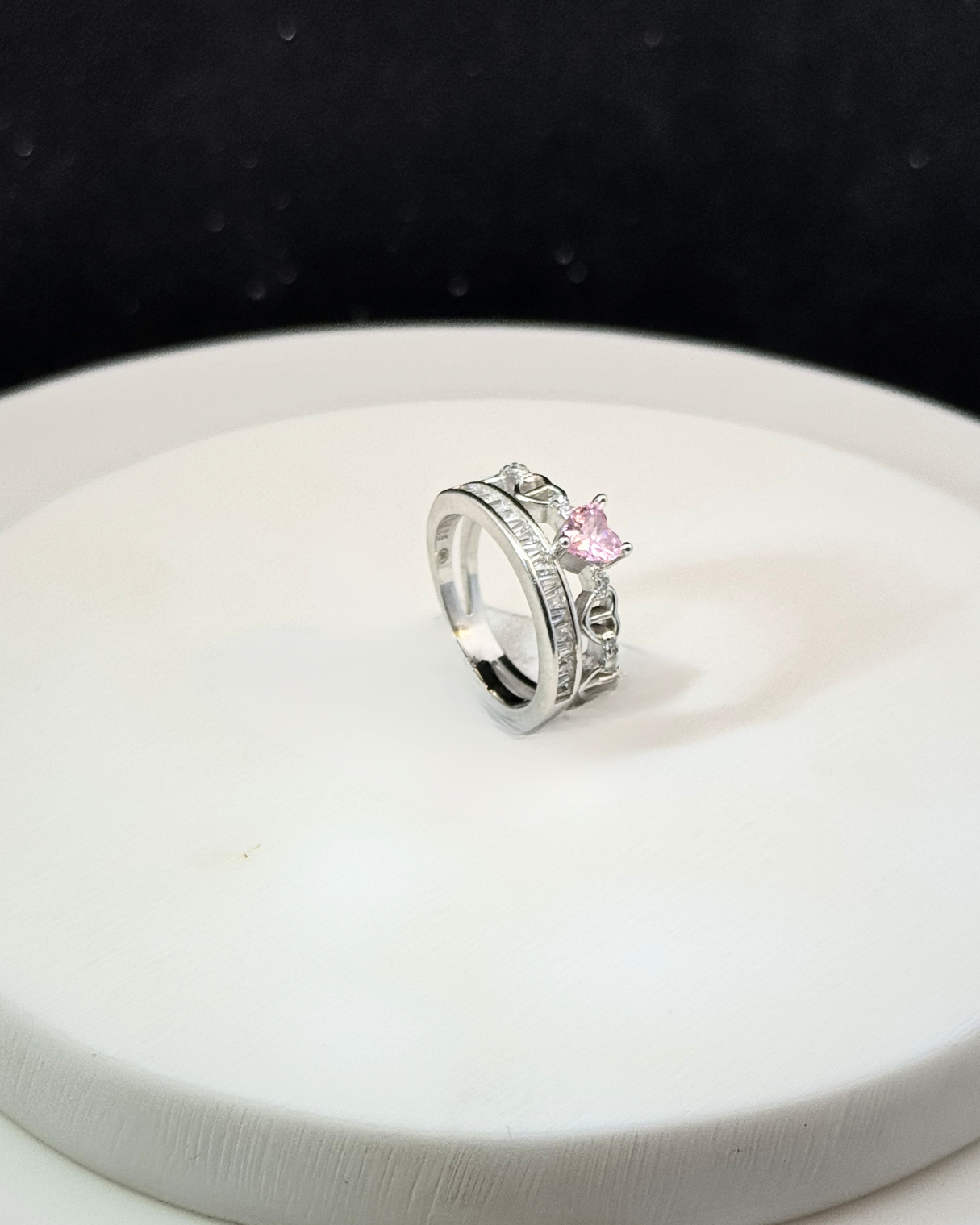 Blush Heart Promise Ring