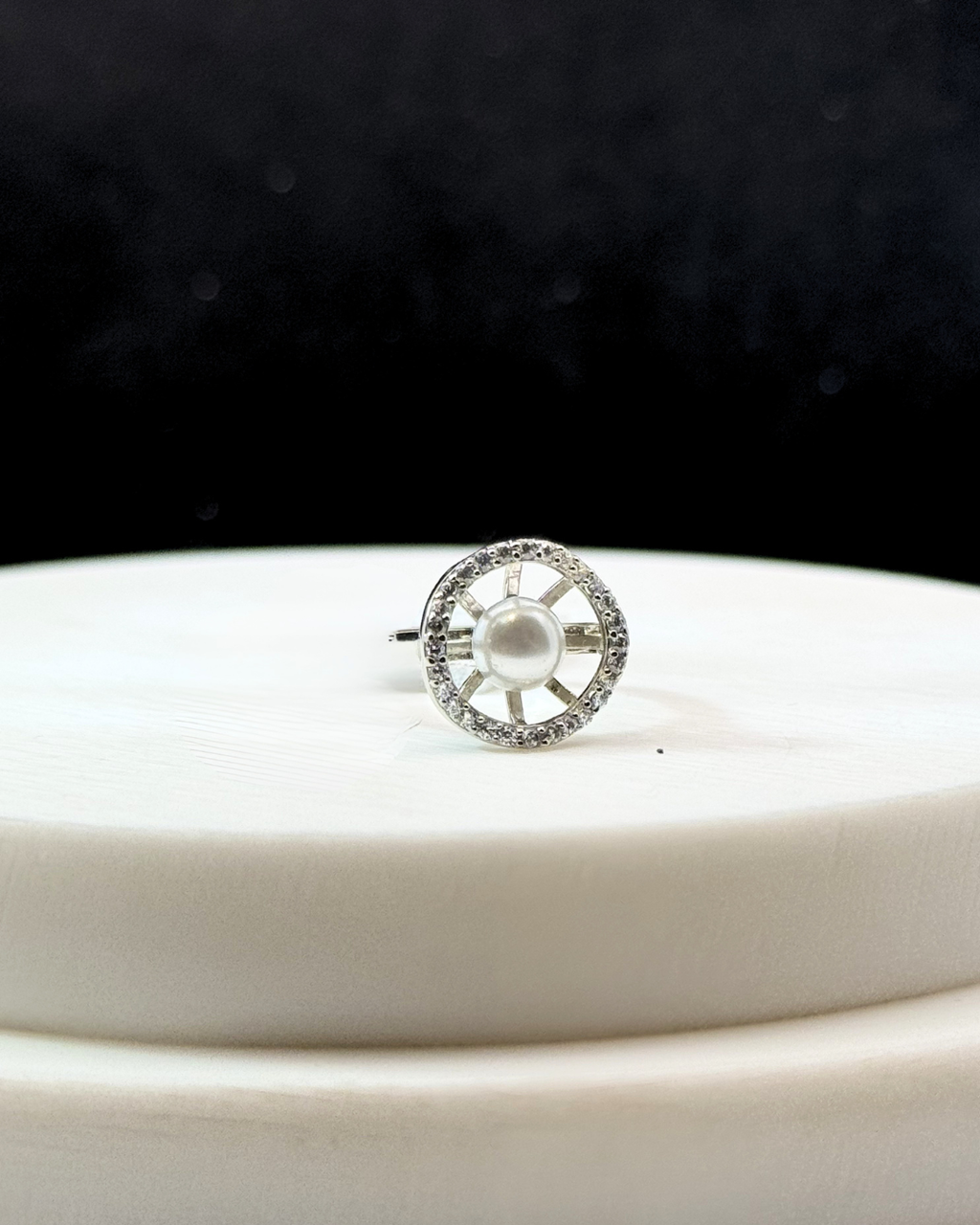 Moonlight Pearl Ring