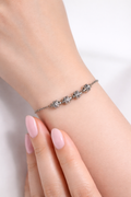 Luna Loop Silver Bracelet