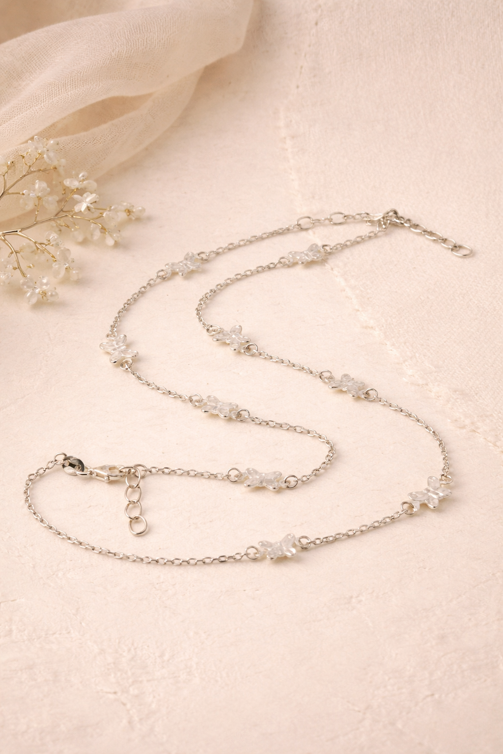 Butterfly Anklet (Pair)