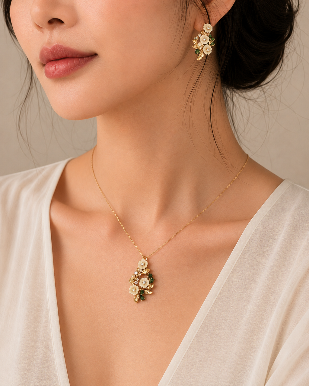 Ivory Bloom Set