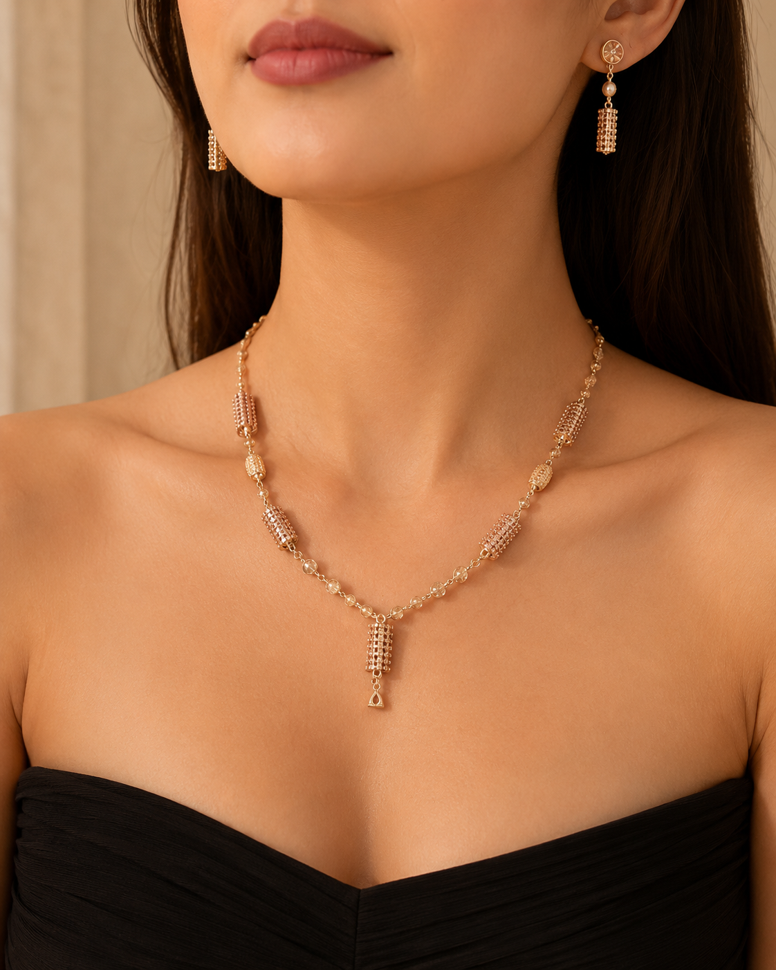 Regal Glow Necklace Set