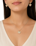 Blush Heart Pearl Set