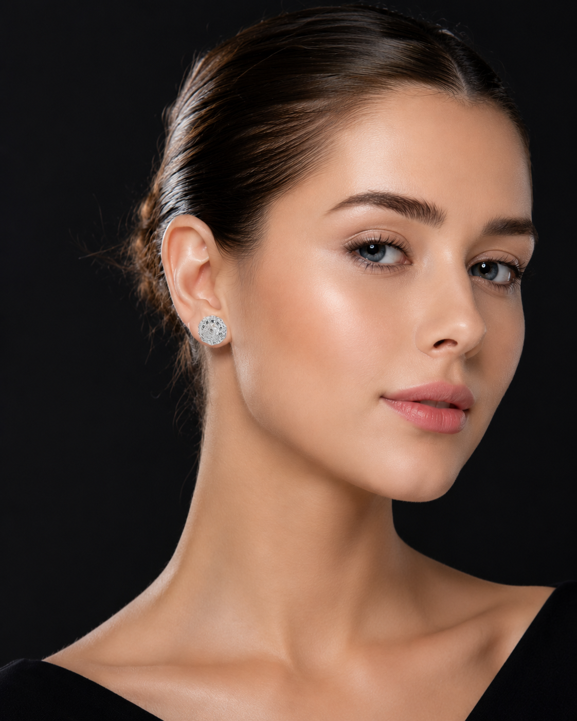 Moonflower Sparkle Studs