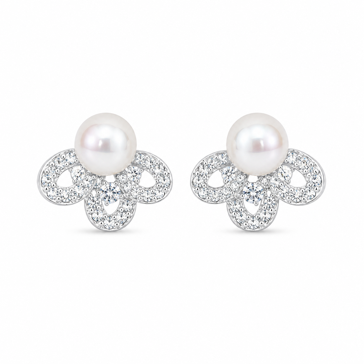Ivory Bloom Earrings