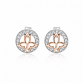 Butterfly Halo Studs