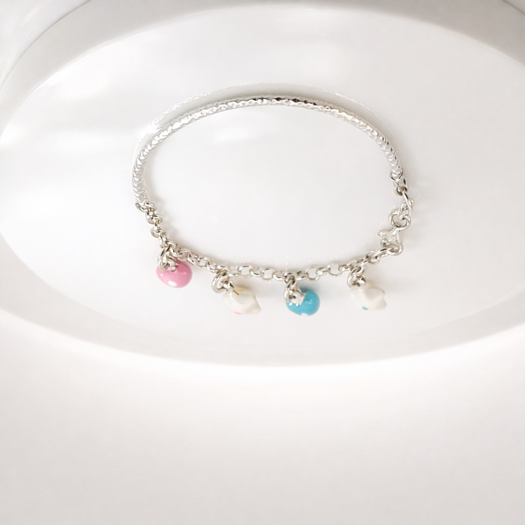 Heart & Star Baby Bracelet