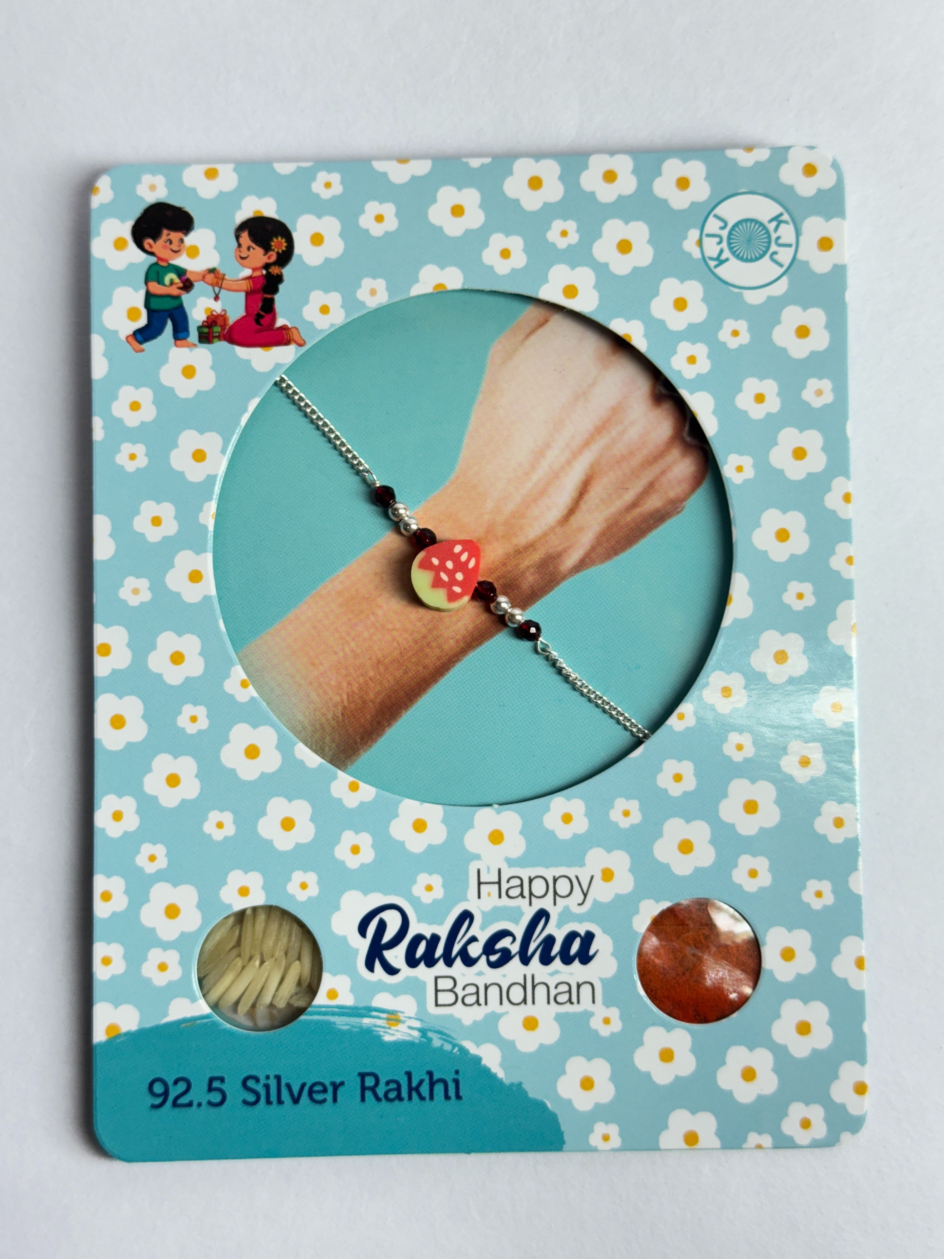 Watermelon Rakhi – 925 Sterling Silver