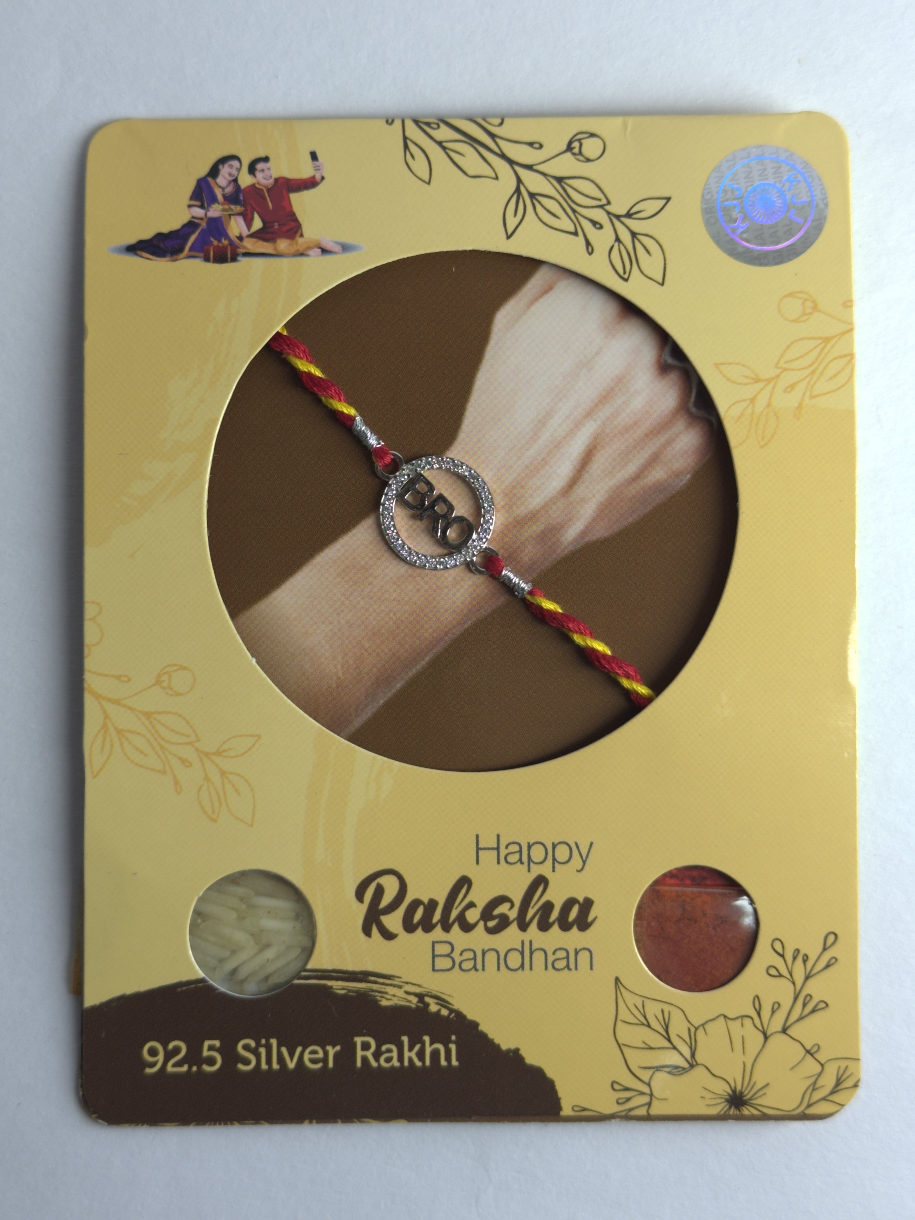 Bro Rakhi – 925 Sterling Silver