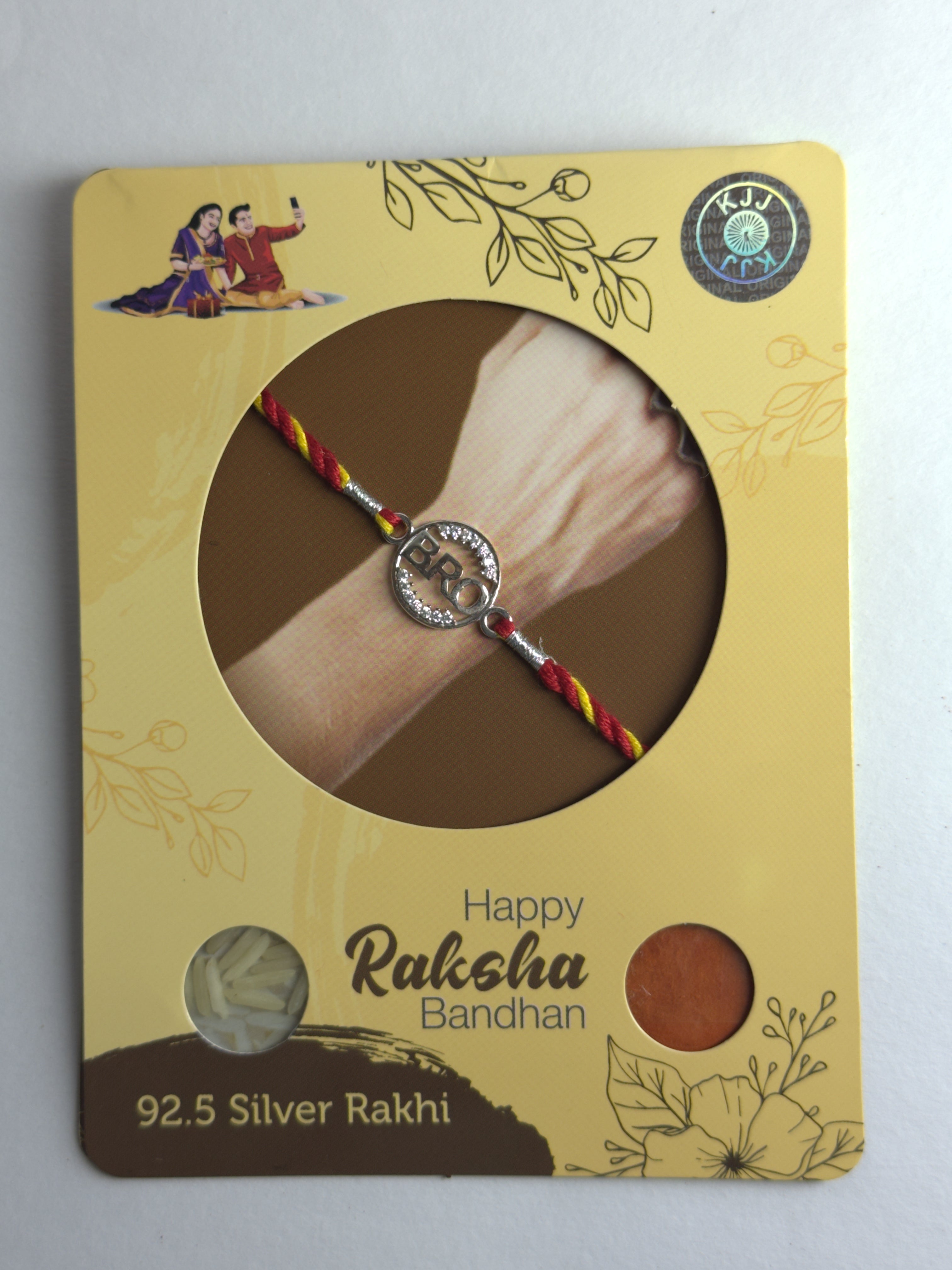 BRO Rakhi - 925 Sterling Silver