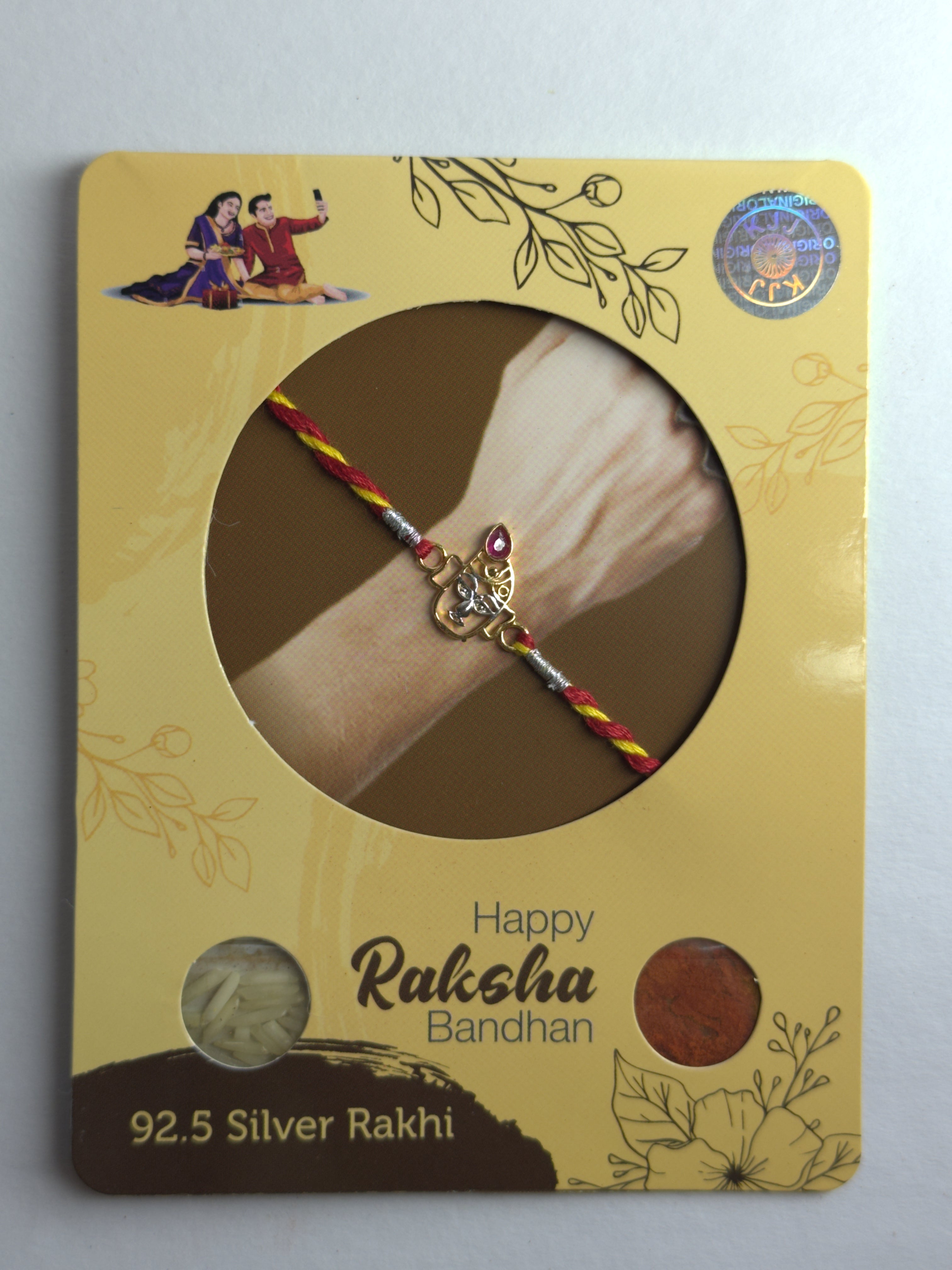 Shreenath Ji Darshan Rakhi – 925 Sterling Silver
