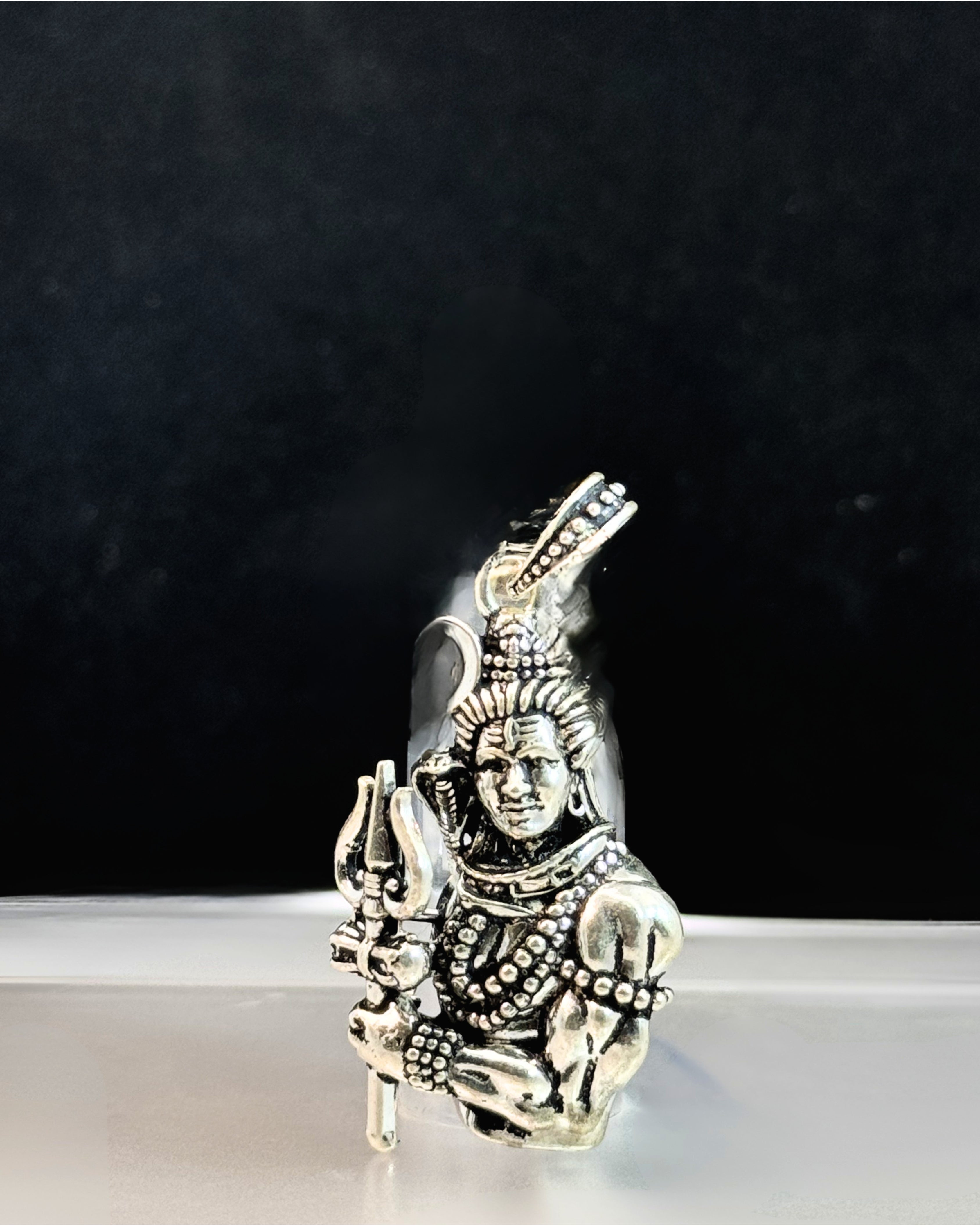 Trinetra Trishul Pendant