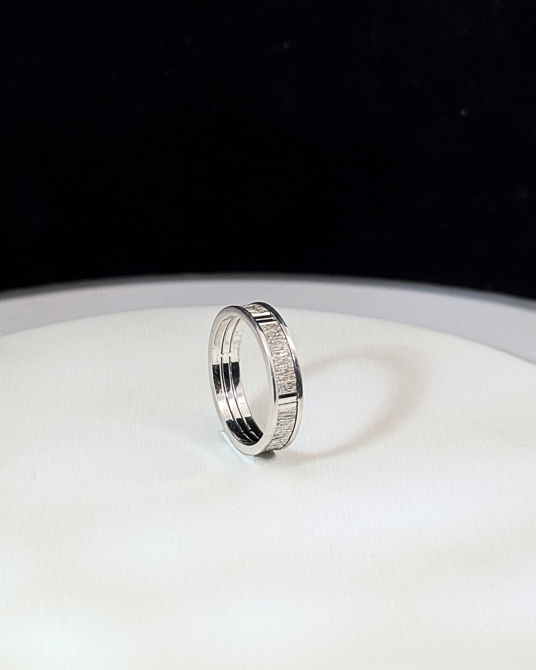 Silver Strata Ring
