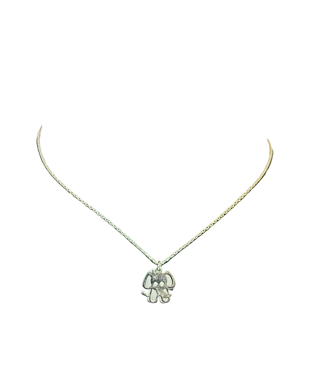 Dainty Elephant Charm Chain